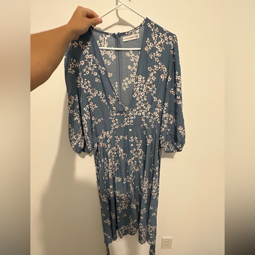 faithfull the brand midi dress